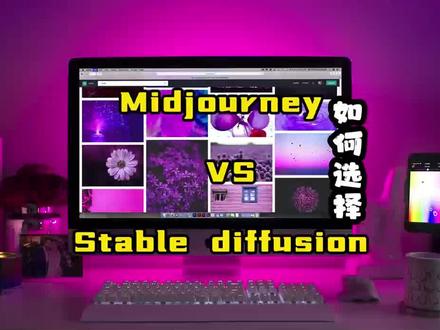 MJ和SD,两大绘图神器选哪个?一个视频带你看懂!#AI #人工智能 #干货分享