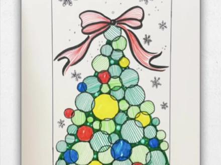 第208幅,吃个苹果吧,祝你平安🍎#跟着抖音学画画