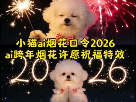 小猫ai烟花口令三宫格,小猫ai烟花口令教程来了#豆包ai ,#豆包P图已经nextlevel了 #万物皆可烟花show, #谁还没有自己的专属新年烟花、 #小猫ai烟花口令三宫格 宠物跨年烟花许愿教程ai跨年烟花许愿猫咪 ai跨年烟花许愿祝福萌宠三宫格
小猫ai烟花口令2026 ai跨年烟花许愿猫咪 萌宠ai跨年烟花许愿祝福 ai跨年烟花许愿祝福 ai跨年烟花许愿祝福萌宠三宫格 谁还没有自己的专属新年烟花 小猫ai特效 ai跨年烟花 ai跨年照烟花同款 ai跨年祝福 ai跨年 跨年烟花许愿祝福教程 宠物跨年烟花许愿教程 宠物跨年烟花许愿剪同款 宠物跨年图怎么制作 宠物烟花系列 宠物烟花 宠物烟花全部 宠物许愿 宠物跨年的仪式感 跨年烟花许愿 小猫ai烟花口令三宫格 小猫ai烟花口令 小猫ai烟花口令2026 小猫ai烟花口令教程 小猫ai口令 烟花口令 小猫ai音频 烟花口令完整版 小猫ai敦煌口令 小猫ai雪地口令 家有萌宠过大年 毛孩子 萌宠萌不萌 萌宠写真ai萌宠计划 萌宠许愿