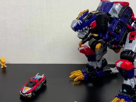 迷你特工队最强恐龙 终极暴龙战炫王D9 变形合体