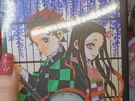 #鬼灭之刃 #鬼灭之刃漫画 #安利 公式书很适合收藏哦!买了还会有无限列车的车票特典哦!