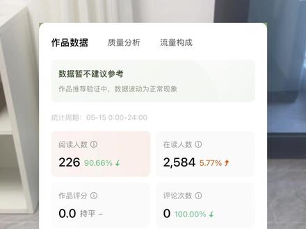 #网文作者的日常 #番茄小说 #网文作家 闹麻了,看不懂现在的数据