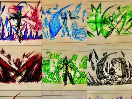 火柴人普通元素&稀有元素超帅柴设合集