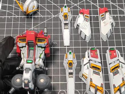 财喵牛高达gk,红牛配色,躯干部分#高达模型 #模型 #高达代工 #模型代工 #万代 @嘿嘿-TS 思维奇点 @薄荷哼哈呼啦啦 @