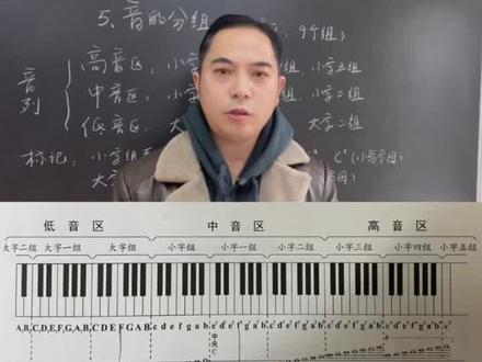 不搞花头,只讲干货 | 老汪说乐理 | 第22集 | 音的分组:三个音区九个分组#乐理 #每天学习一点点 #乐理知识 #识谱 #音乐 #五线谱