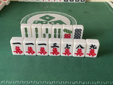 牢记逢坎就打单,麻将胡到三家没脾气 #麻将技巧