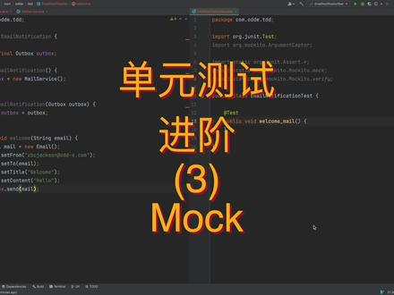 单元测试进阶(3)Mock #程序员 #编程