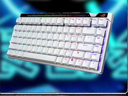 这个大眼睛👀难道你不爱么? #rog魔导士ace75he#rog磁轴#rog外设#磁轴键盘#无畏契约