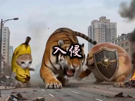 我的刀盾和哔哔拉布入侵,虎哥前来救场
#我的刀盾 #比比拉布 #AI创作浪潮计划 #AI新春游园会 #老虎