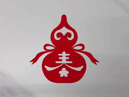 #剪纸教程 福禄春❤️新年剪纸。福禄窗花🌹#传统文化传承 #传统文化 #中式美学 #民俗文化