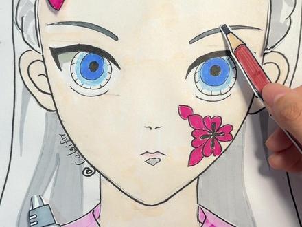 “堕姬这个名字真难听,还是梅好听”#asmr #鬼灭之刃 #堕姬 #ooc致歉 #画丑致歉