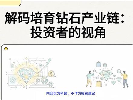 中国培育钻石产业链十大核心公司 #培育钻石#黄河旋风#中兵红箭 #力量钻石 #沃尔德 中国培育钻石产业链十大核心公司