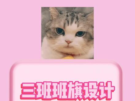 3班班旗设计#班旗设计 #3班 #班旗班徽