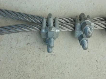 你知道钢丝绳绳卡的正确安装标准吗?#吊车事故 @抖音小助手