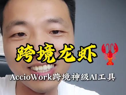 阿里Accio Work跨境神级AI#跨境电商AI工具 #跨境电商 #AccioWork #Tiktok