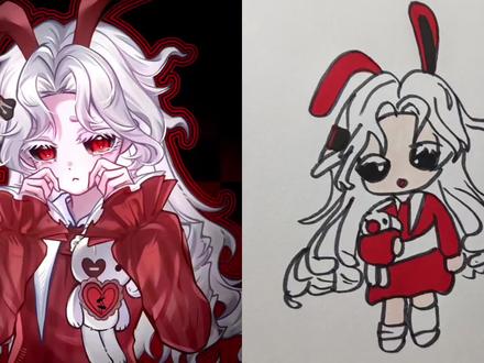 蛋仔派对桃乐丝#简笔画#二次元#动漫#游戏#蛋仔派对