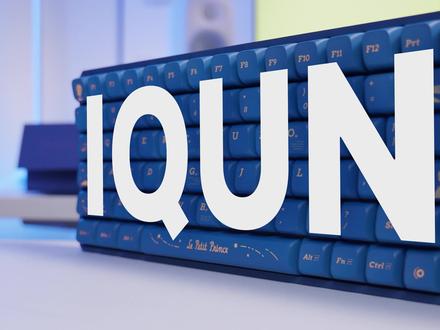 键盘这东西,颜值成了,百分之九十就成了#键盘 #机械键盘 #IQUNIX #键盘推荐 #客制化键盘