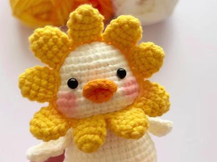 太阳花小鸭简易教程~ #爱手工爱生活 #手作diy