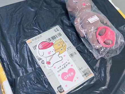 这玩意儿凭啥火遍全网?开箱娜塔莎,长得太抽象我好上头! #开箱 #拆快递