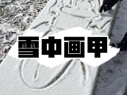 雪地里的昆虫你见过吗? #画画 #绘画#昆虫 #甲虫 #雪地里撒欢