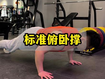 如何做一个标准的俯卧撑!#健身#俯卧撑#胸部训练#健身干货#健身教学