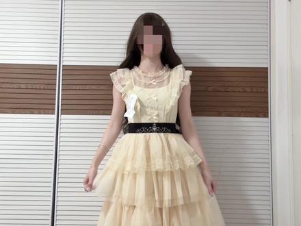 粉丝投稿之象牙塔#象牙塔 #Lolita测评 #lo裙 #蛋糕裙