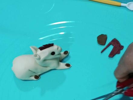 #花饽饽教学 小面团大学问#花样面食 做起来,今天做一匹🐴,你学会了吗?