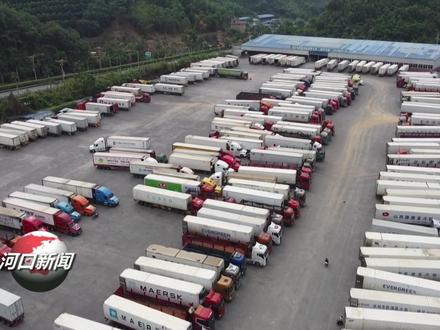 河口:违规停车场被叫停 口岸交通环境大改善。