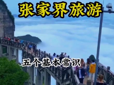 张家界旅游的五个基本常识#旅行推荐官 #导游来了 #旅游大玩家 #创作者扶持计划 #张家界旅游