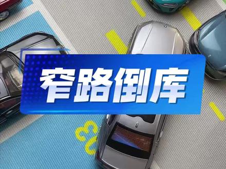 遇到这样的窄路倒车入库技巧分享#新手驾驶 #驾驶技巧 #每天一个用车知识 开头素材@上了年纪的郭某