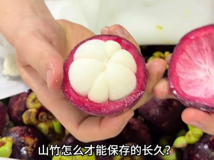 怎么保存山竹#新鲜山竹 #新疆包邮