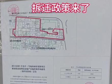 崇仁路片区最新拆迁政策已公告!这次可能动真格了#武汉买卖商铺#铺满多