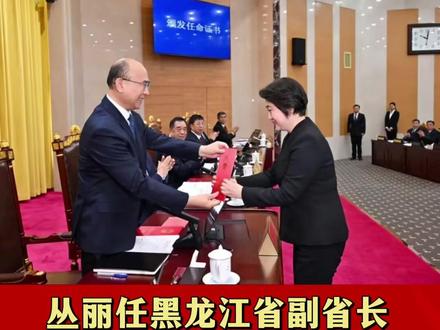 丛丽任黑龙江省副省长(新京报)