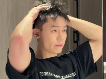 这是你们要的人夫感吗 #理然软发泥 #美式前刺 #西装