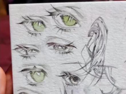 眼睛教程(≧▽≦)#绘画 #手绘 #眼睛教程 #眼睛画法