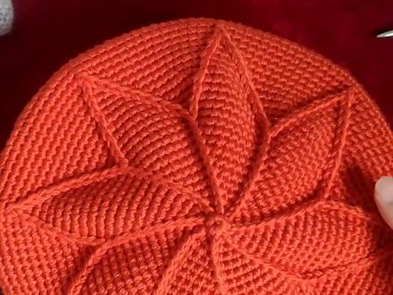 八角贝雷帽教程一#爱生活爱编织 #做手工我是认真的 #零基础学钩针