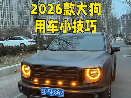 2026款哈弗大狗用车小技巧#哈弗大狗 #哈弗大狗2026款 #城市越野双标杆