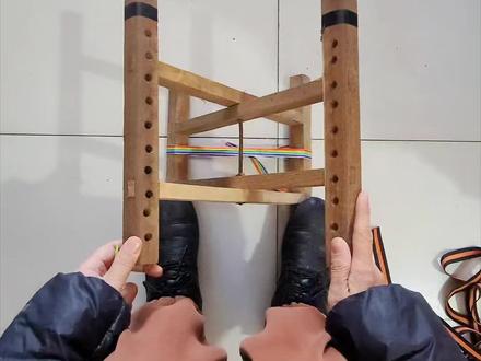 #10孔12孔14孔马扎编绳方法#马扎编绳教程 #马扎穿绳教程