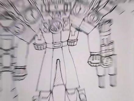 三泰坦电视人 #泰坦电视人 #画渣本渣 #绘画过程