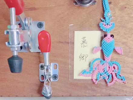 编绳金鱼教程一——鱼身做法#纯手工编绳 #编绳手艺人 #编绳教程