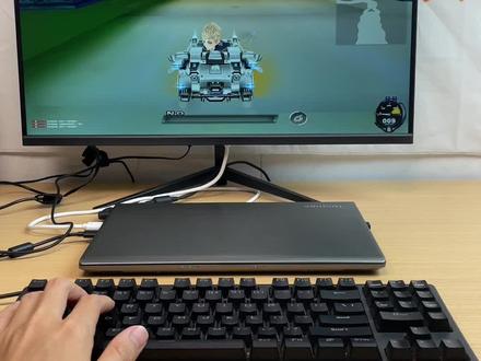 笔记本连接外接显示器玩游戏的视频操作教程来了