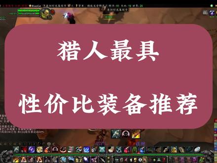 猎人最具性价比的装备推荐 所谓“排骨装”推荐 #魔兽世界时光服