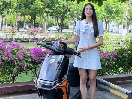 可以显示电量百分比的车款冠能T30#海南雅迪电动车