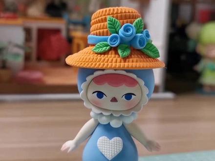 这么简单的粘土帽子,不学下是你的损失呢!#手工 #diy #创意 #超轻粘土手工