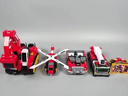 炫卡斗士2全新重装赤魂王变形合体玩具!