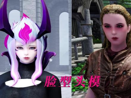 脸型(脸模头模)使用教学-上古卷轴5重置版风允MOD整合