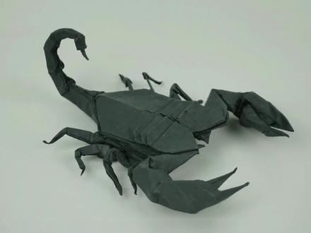 立体折纸之毒一份的蝎子