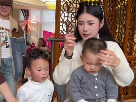 嫂子生日记录,又是被小孩子治愈的一天 #生活vlog #日常生活#onmax小帆船