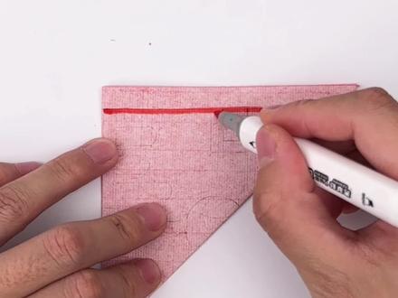 写数字4,剪漂亮的新春窗花!#剪纸 #新年手工 #创意手工