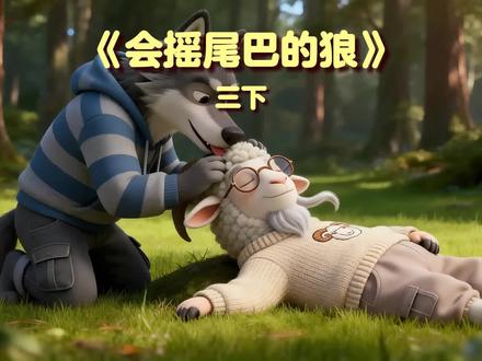 《会摇尾巴的狼》三年级语文下册课文朗读#小学语文#三年级课文#寓言故事#亲子学习#语文公开课